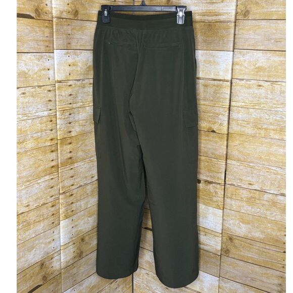 ATHLETA BROOKLYN HEIGHTS HIGH RISE ASPEN OLIVE CASUAL ATHLEISURE CARGO PANTS 8 - Picture 5 of 5